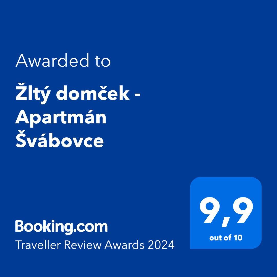 Zlty Domcek - Apartman Svabovce Exterior foto
